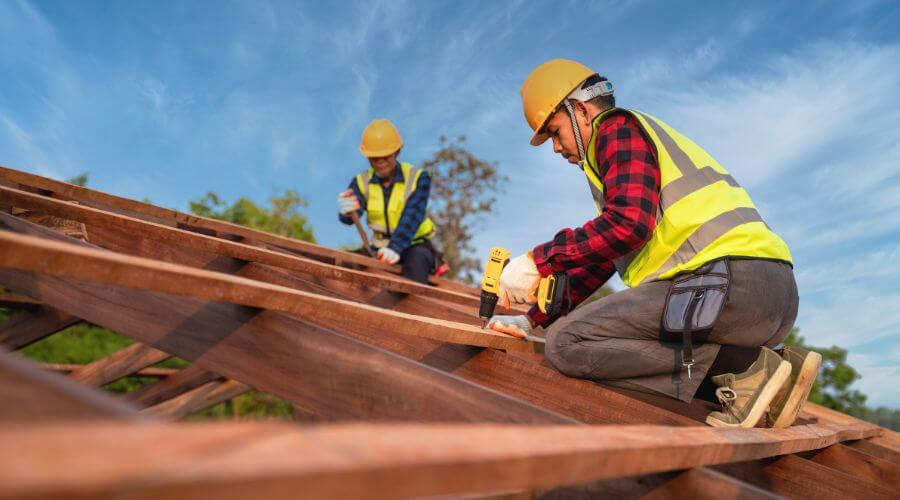 Professional metal roof installation in Romney, IN